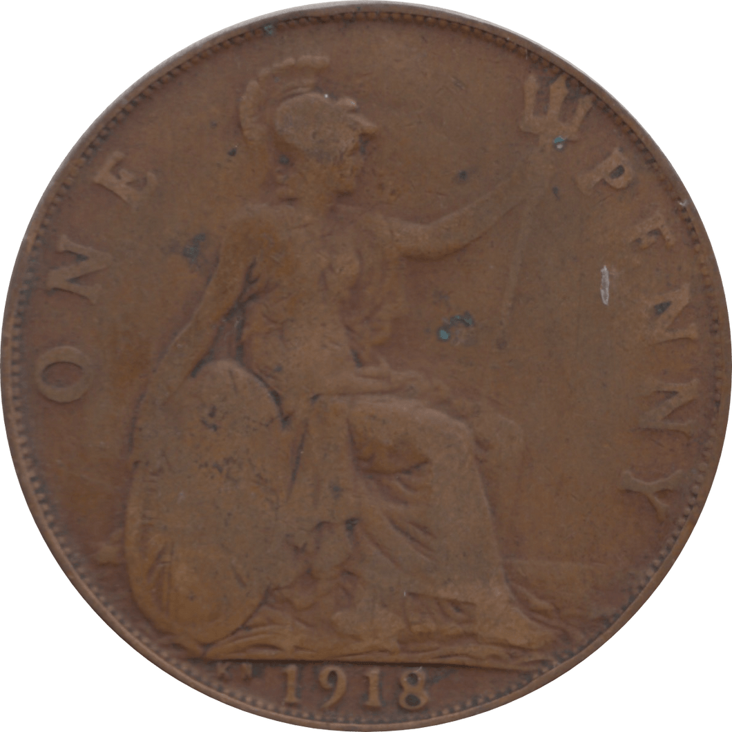 1918 PENNY KN 1 ( FINE ) - Penny - Cambridgeshire Coins