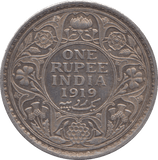 1919 SILVER EAST INDIA COMPANY ONE RUPEE - SILVER WORLD COINS - Cambridgeshire Coins