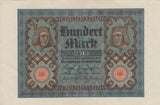 1920 100 MARK GERMAN BANKNOTE GERMANY REF 762 - World Banknotes - Cambridgeshire Coins