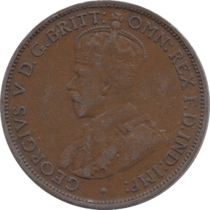 1920 AUSTRALIA HALF PENNY - WORLD COINS - Cambridgeshire Coins