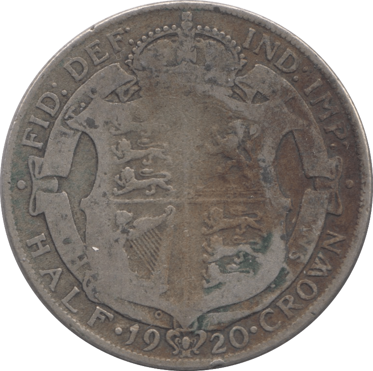 1920 HALFCROWN ( NF ) - HALFCROWN - Cambridgeshire Coins