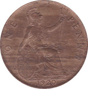 1920 PENNY ( UNC ) B - Penny - Cambridgeshire Coins