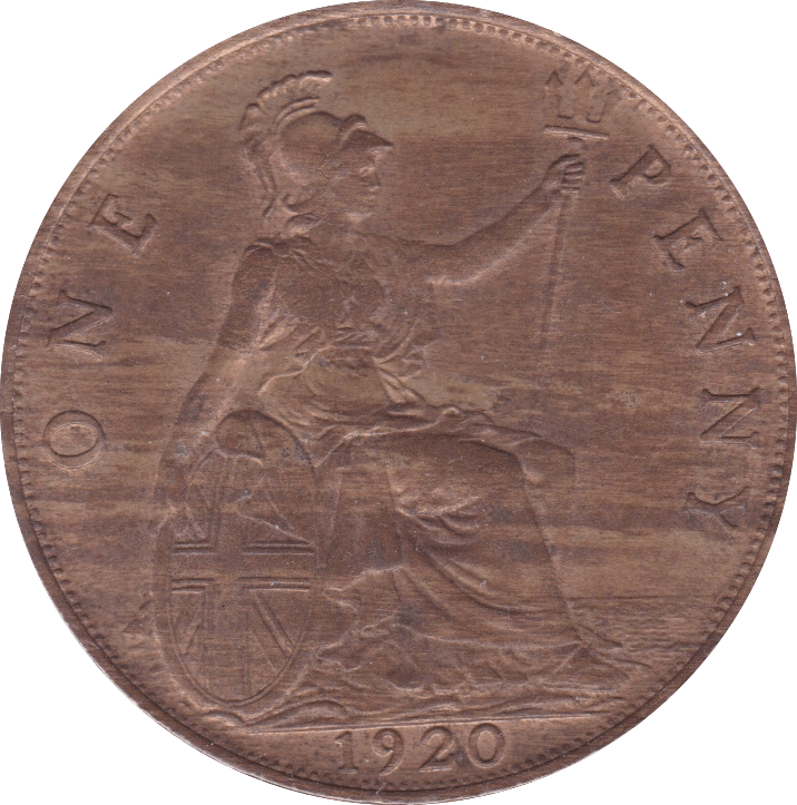 1920 PENNY ( UNC ) B - Penny - Cambridgeshire Coins