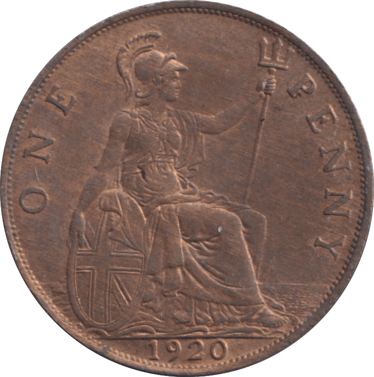 1920 PENNY ( UNC ) - Penny - Cambridgeshire Coins