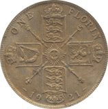 1921 FLORIN ( VF ) 5 - Florin - Cambridgeshire Coins