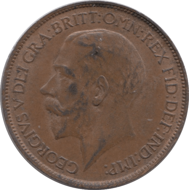 1921 HALFPENNY ( AUNC ) 2 - Halfpenny - Cambridgeshire Coins