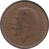 1921 HALFPENNY ( AUNC ) 2 - Halfpenny - Cambridgeshire Coins