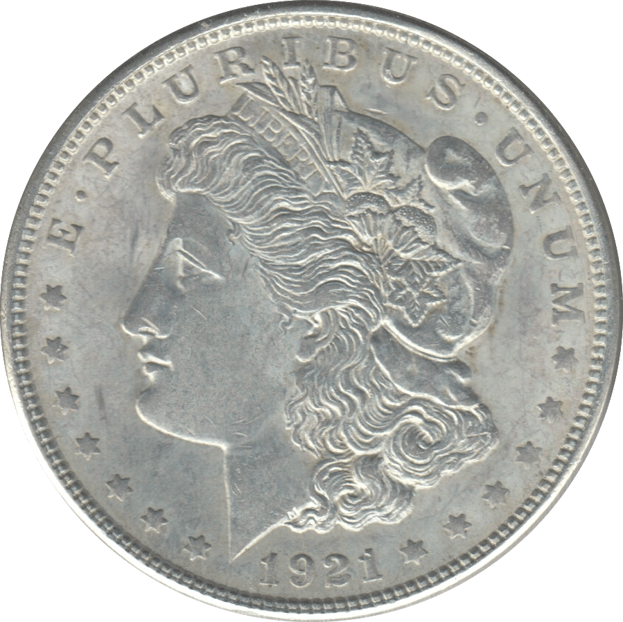 1921 SILVER MORGAN DOLLAR SILVER WORLD COINS Cambridgeshire Coins ...