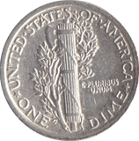 1923 SILVER USA ONE DIME - SILVER WORLD COINS - Cambridgeshire Coins