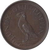 1929 PUFFIN LUNDY PENNY - WORLD COINS - Cambridgeshire Coins