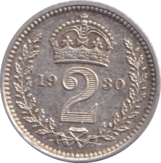 1930 MAUNDY TWOPENCE ( AUNC ) - Maundy Coins - Cambridgeshire Coins