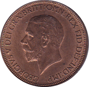 1931 HALFPENNY ( UNC ) - Halfpenny - Cambridgeshire Coins