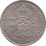 1938 TWO SHILLING ( AUNC ) A - TWO SHILLING - Cambridgeshire Coins