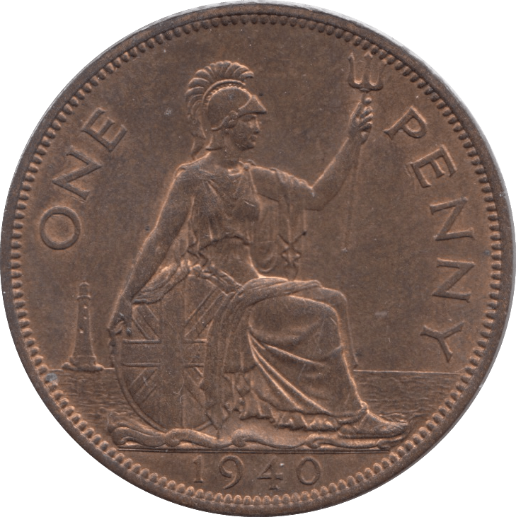 1940 PENNY ( UNC ) - Penny - Cambridgeshire Coins