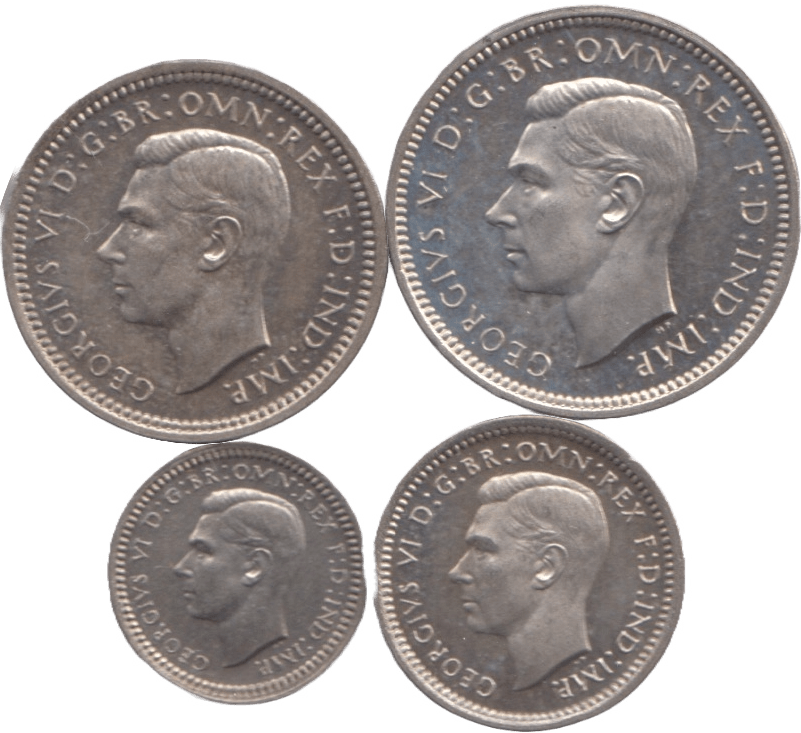 1941 MAUNDY SET GEORGE VI - Maundy Set - Cambridgeshire Coins