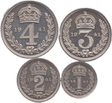 1941 MAUNDY SET GEORGE VI - Maundy Set - Cambridgeshire Coins