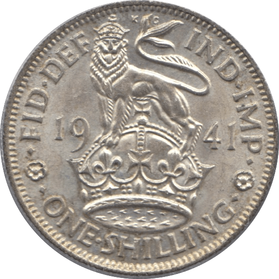 1941 SHILLING ( AUNC ) - Shilling - Cambridgeshire Coins