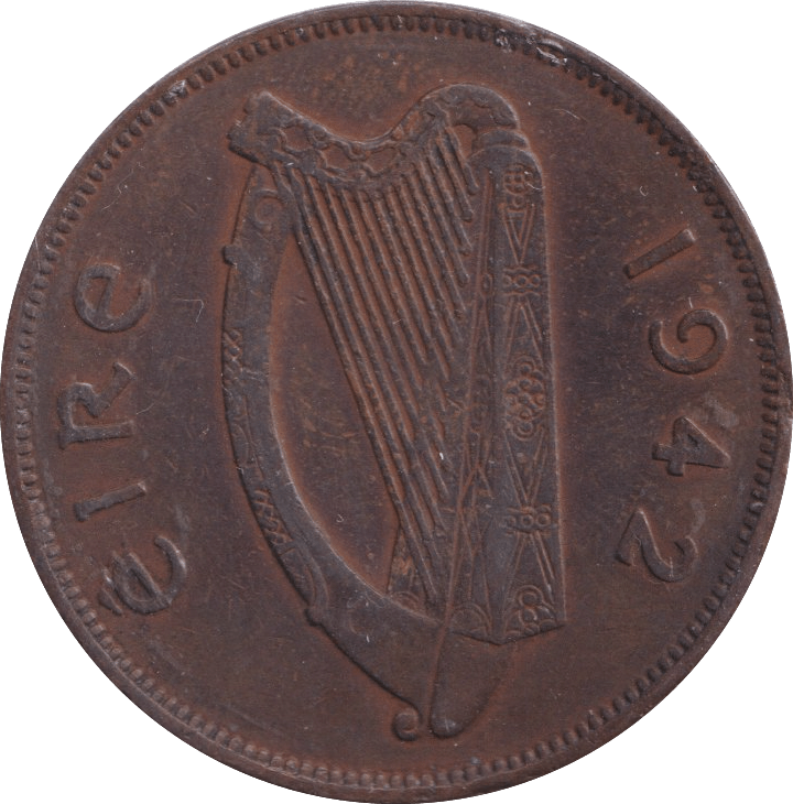 1942 PENNY IRELAND - WORLD COINS - Cambridgeshire Coins