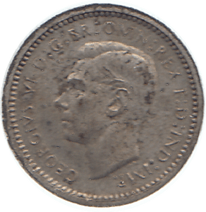 1943 MAUNDY TWOPENCE ( UNC ) - Maundy Coins - Cambridgeshire Coins