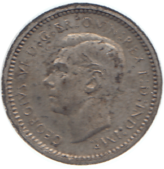 1943 MAUNDY TWOPENCE ( UNC ) - Maundy Coins - Cambridgeshire Coins