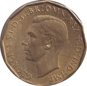 1943 THREEPENCE ( UNC ) - Threepence - Cambridgeshire Coins