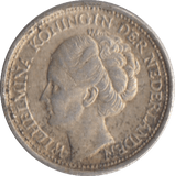 1944 SILVER 10 CENTS NETHERLANDS - SILVER WORLD COINS - Cambridgeshire Coins
