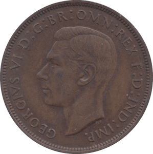 1945 PENNY ( AUNC ) - Penny - Cambridgeshire Coins