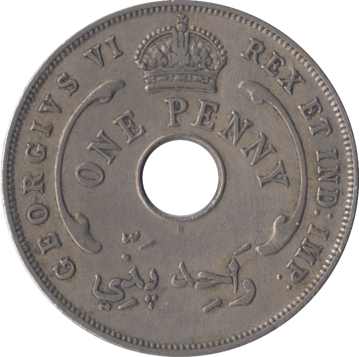 1946 BRITISH WEST AFRICA PENNY - WORLD COINS - Cambridgeshire Coins