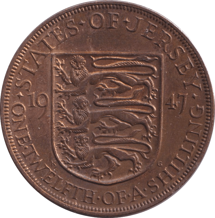 1947 STATES OF JERSEY - WORLD COINS - Cambridgeshire Coins