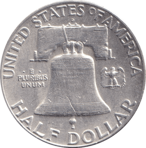 1948 SILVER HALF DOLLAR USA - Cambridgeshire Coins