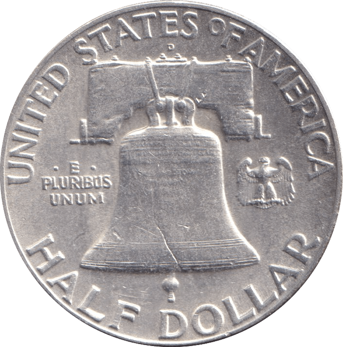 1948 SILVER HALF DOLLAR USA - Cambridgeshire Coins