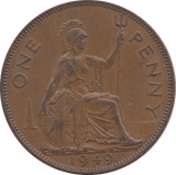 1949 PENNY ( AUNC ) 2 - PENNY - Cambridgeshire Coins