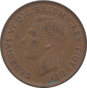 1949 PENNY ( AUNC ) 2 - PENNY - Cambridgeshire Coins