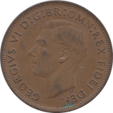 1949 PENNY ( AUNC ) 2 - PENNY - Cambridgeshire Coins