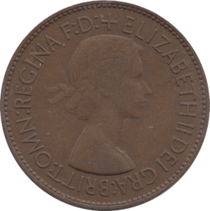 1953 PENNY ( UNC ) 4 - Penny - Cambridgeshire Coins