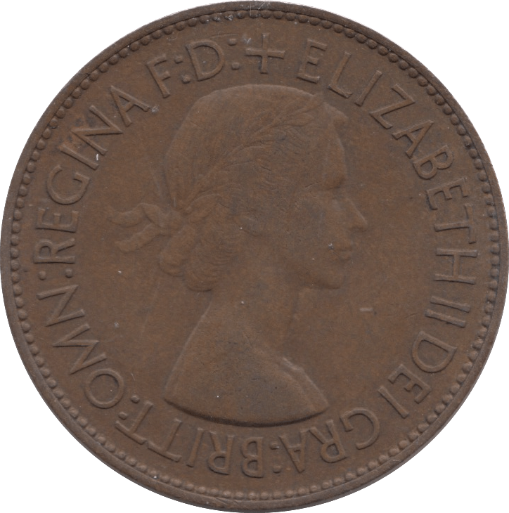 1953 PENNY ( UNC ) 4 - Penny - Cambridgeshire Coins