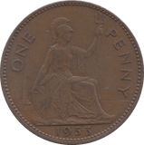 1953 PENNY ( UNC ) 4 - Penny - Cambridgeshire Coins