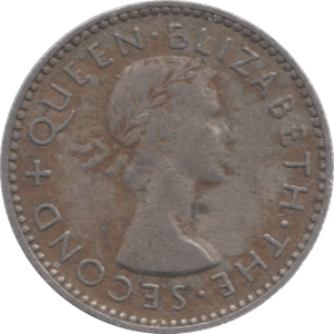 1954 SIXPENCE NEW ZEALAND - WORLD COINS - Cambridgeshire Coins