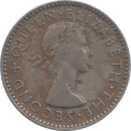 1954 SIXPENCE NEW ZEALAND - WORLD COINS - Cambridgeshire Coins