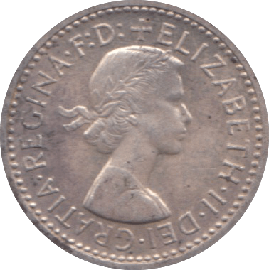 1957 MAUNDY THREEPENCE ( UNC ) - Maundy Coins - Cambridgeshire Coins