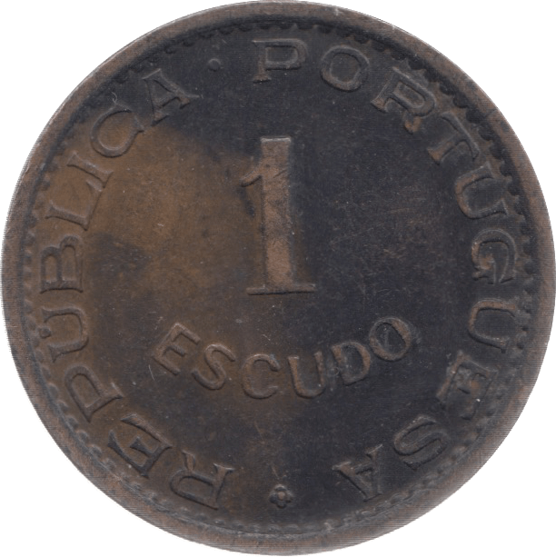 1962 1 ESCUDO PORTUGAL - WORLD COINS - Cambridgeshire Coins