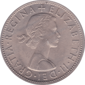 1962 HALFCROWN ( UNC ) - Halfcrown - Cambridgeshire Coins