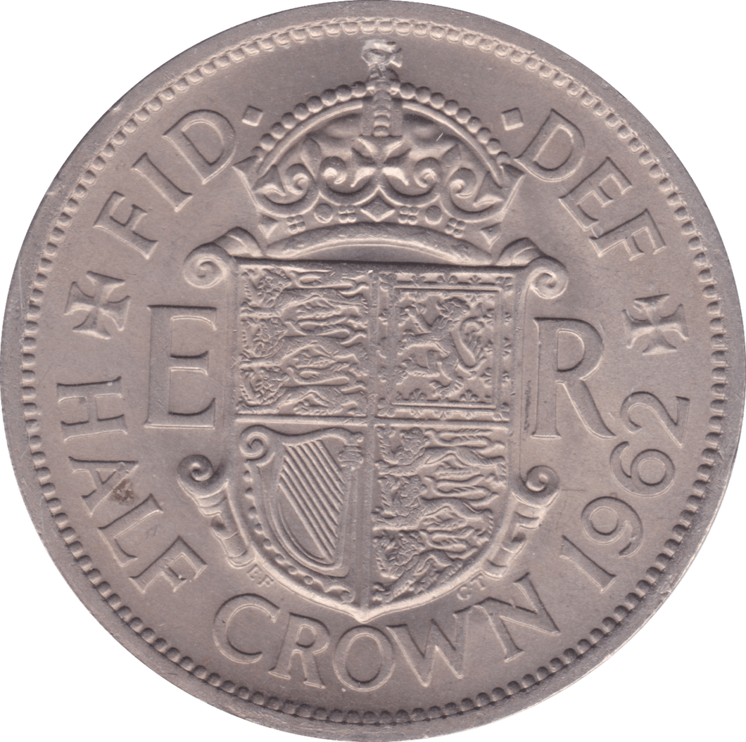 1962 HALFCROWN ( UNC ) - Halfcrown - Cambridgeshire Coins