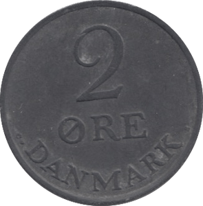 1962 TWO ORE DENMARK WORLD COINS Cambridgeshire Coins