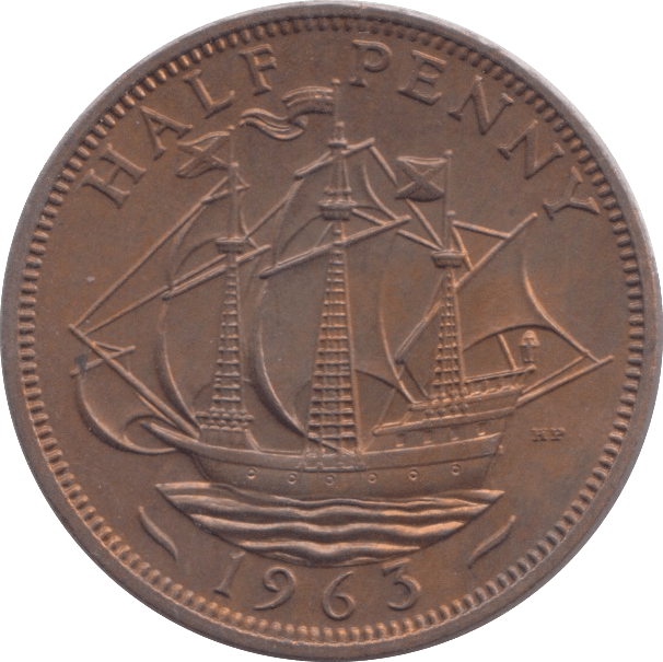 1963 HALFPENNY ( BU ) - Halfpenny - Cambridgeshire Coins