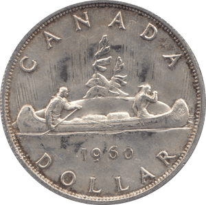 1966 SILVER DOLLAR CANADA - SILVER WORLD COINS - Cambridgeshire Coins