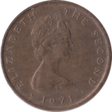 1971 HALFPENNY ISLE OF MAN - WORLD COINS - Cambridgeshire Coins