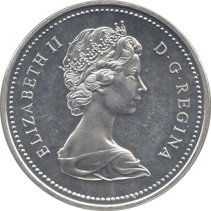 1974 SILVER CANADA COMMEMORATIVE DOLLAR - WORLD COINS - Cambridgeshire Coins