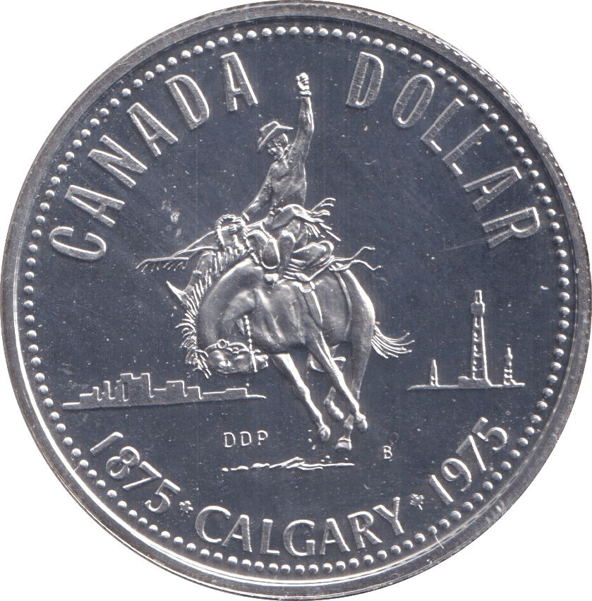 1975 1 DOLLAR CANADA - WORLD COINS - Cambridgeshire Coins