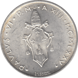 1975 500 LIRE VATICAN CITY - WORLD COINS - Cambridgeshire Coins